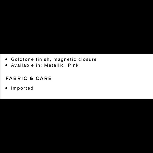 NWT Loft Metallic Charm Bracelet - Picture 2 of 4